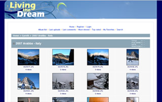 Living the Dream photo album